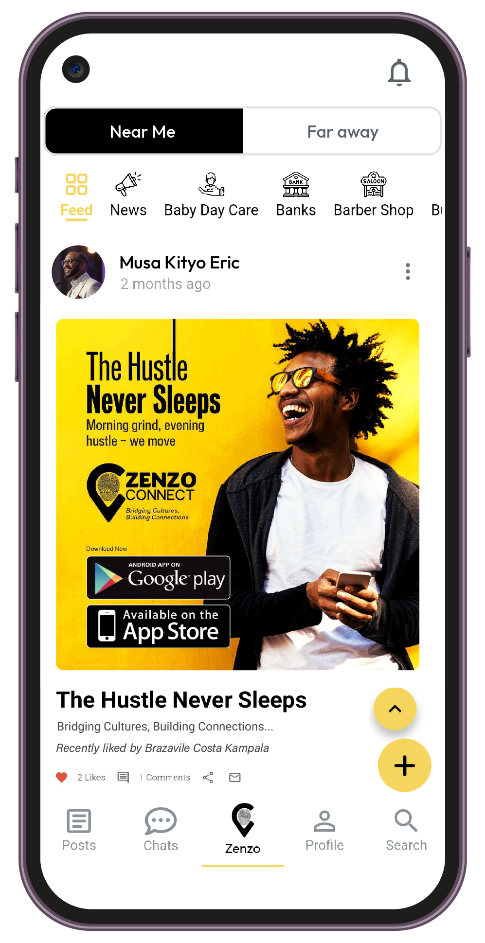 Stories, news, and businesses from your world.